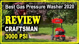 CRAFTSMAN 3000 PSI Gas Pressure Washer Review  Powered by Briggs amp Stratton [upl. by Atiuqram876]