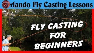 How to Fly Fish Beginner Fly Casting [upl. by Naujahs]