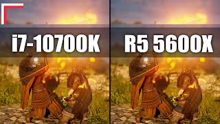 Intel Core i710700K vs AMD Ryzen 5 5600X — Test in 10 Games 1080p 1440p 4K [upl. by Agle]