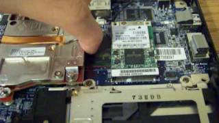 How to remove and install a laptop graphics card Part 1 [upl. by Maxia]