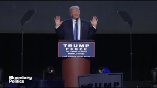 Deplorable Entrance Trump Takes Stage to ‘Les Mis’ Song [upl. by Jannery]