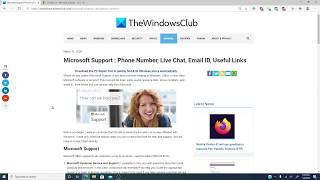 How to contact Microsoft Support by Chat Email Phone etc [upl. by Nodnar]