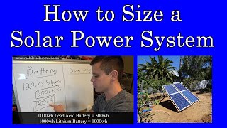 How to Size your Solar Power System [upl. by Shayna]