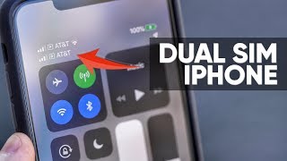 How Dual SIM on the iPhone Works [upl. by Lettig95]