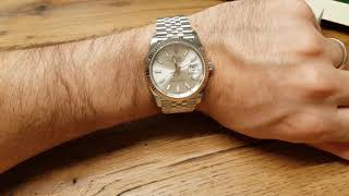 NEW 2019 Rolex Datejust 36mm REVIEW [upl. by Eelanej937]