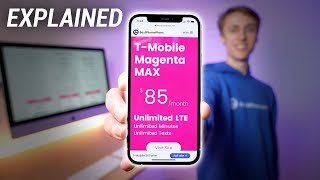 TMobiles New Magenta MAX and Magenta Plans Explained [upl. by Gibbs]