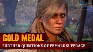 Red Dead Redemption 2  Mission 25  Further Questions of Female Suffrage Gold Medal [upl. by Amikan]