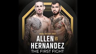 Anthony Hernandez vs Brendan Allen 1  Full Fight  LFA Fights [upl. by Hance]