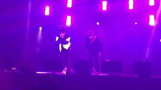 180928 Mark and Jeno quotBaby Dont Stopquot cover  NCT DREAM SHOW Day 1 [upl. by Mallissa143]