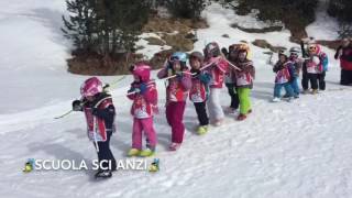 Scuola Sci Anzi Bormio  Corso sci bambini [upl. by Ennaeus]