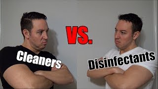 Cleaners vs Disinfectants  Whats The Difference Understanding Cleaning Chemicals Ep 4 [upl. by Aivilo879]