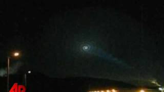 Lights Over Norway UFO or Military Rocket [upl. by Annaitsirhc]