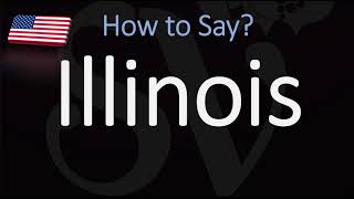 How to Pronounce Illinois  US State Name Pronunciation [upl. by Ailugram]