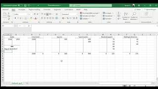 DIY geautomatiseerd kasboek in Excel makkelijk [upl. by Gnuhc]