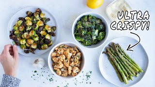 4 EASY Air Fryer Veggie Recipes Ready in Under 15 Minutes [upl. by Tnecnivleahcim]