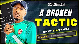 A BROKEN 442 FM22 TACTIC BEST FM22 ROLE  FM22 TACTICS  FOOTBALL MANAGER 2022 [upl. by Rollet938]