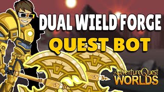 AQW  Dual Wield Forge Quest Bot  Weapon Reflection Bot  Grimoire 38 [upl. by Mik]