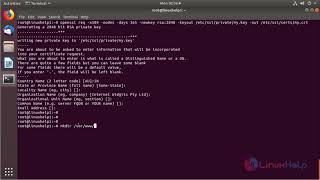 Installation SSL Certificate on UbuntuLinuxmintDebian to Secure Apache [upl. by Alhahs]