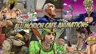 JoJos Bizarre Adventure Eyes of Heaven  All Morioh Cafe Deux Magots Animations [upl. by Bevan]