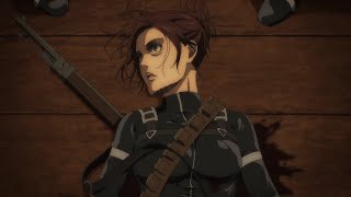 SASHAS DEATH  GABI KILLS SASHA  Attack On Titan Season 4 Part 1  4K [upl. by Barrus419]