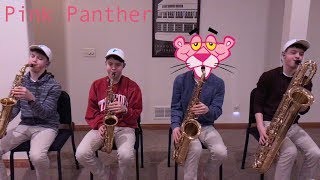 Pink Panther Saxophone Quartet [upl. by Kimble]