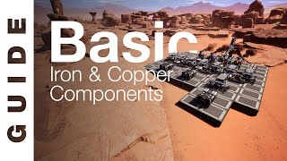 100 EFFICIENT Beginner Tier1 Iron amp Copper Components SATISFACTORY GUIDE [upl. by Nnyliak476]