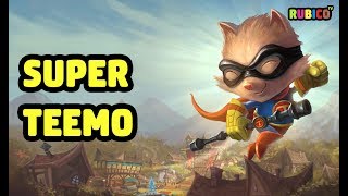 SUPER TEEMO SKIN SPOTLIGHT  LEAGUE OF LEGENDS [upl. by Vittoria]