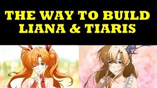 Langrisser M  The Way to Build Liana and Tiaris [upl. by Dustan713]