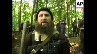 CHECHNYA RUSSIACHECHNYA CONFLICT REBELS [upl. by Ula696]