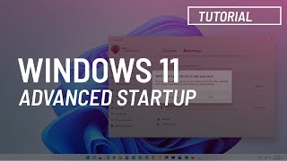 Windows 11 Five ways to open Advanced Startup options [upl. by Shellie809]