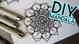 How to Draw a MANDALA [upl. by Teodorico]