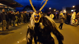 Krampuslauf 2023 Die furchteinflößende Tradition der Perchten [upl. by Igenia]