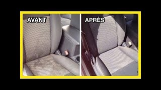 Comment Nettoyer FACILEMENT Vos Sièges de Voiture [upl. by Atirac]