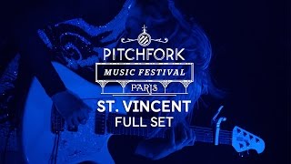 St Vincent  Full Set  Pitchfork Music Festival Paris 2014  PitchforkTV [upl. by Luann736]