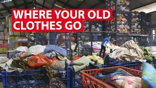 Where Your Old Clothes Go  Trash Trail  CNA Insider [upl. by Townsend]