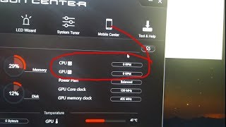 MSI Gaming Laptop Processor Fan and Graphics Fan Not Working or Spinning Fix Repair [upl. by Daveen208]