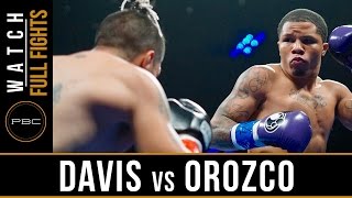 Davis vs Orozco FULL FIGHT June 3 2016  PBC on Spike [upl. by Sexela236]