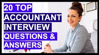 TOP 20 ACCOUNTANT Interview Questions And Answers [upl. by Forest]