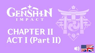 Archon Quest  Chapter II Act I Part 2  English Audio  Genshin Impact  No Commentary [upl. by Vorfeld845]