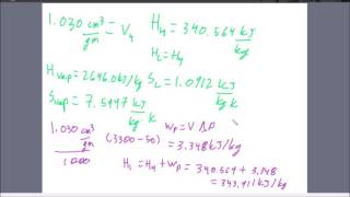 Solving Rankine Cycles [upl. by Yortal]