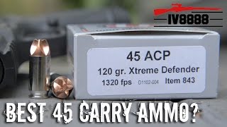 Underwood Ammo 45 ACP Xtreme Defender [upl. by Yaker]