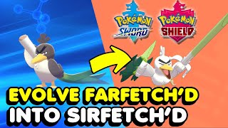 How To Evolve Farfetchd Into Sirfetchd In Pokemon Sword amp Shield [upl. by Meldon]