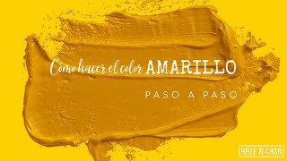 Cómo hacer el color amarillo [upl. by Terces]