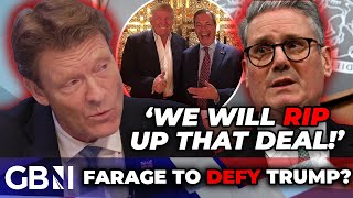 Reform will RIP it UP Farage could DEFY Trump with vow to IGNORE Starmers Chagos surrender [upl. by Spiro394]