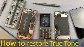 How to restore True Tone on iPhone using iCopy Programmer [upl. by Nossaj]