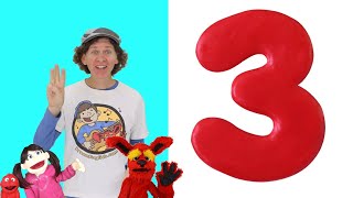 3 Number Song  Todays Number Song with Matt and Friends  Preschool Kindergarten [upl. by Edelsten820]