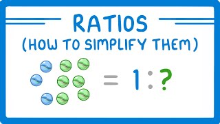 GCSE Maths  What are Ratios amp How to Simplify Them Part 1 81 [upl. by Norrahs356]