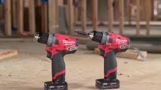 Milwaukee M12 FUEL 2Tool Cordless Combo Kit 12in Hammer Drill Driver and 14in Hex Impact Drive [upl. by Assilav]