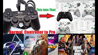 Play All pc games by using a USB Gamepad working 100 [upl. by Davilman420]