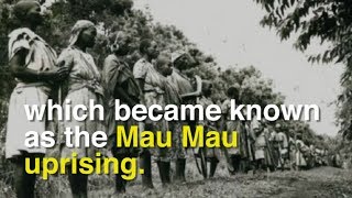 The Kenya quotMau Mauquot rebellion 195256 [upl. by Reisman]